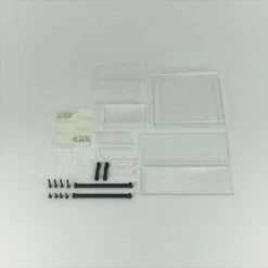 1RC Racing Top & Front Wing, Clear, 1/18 Sprint