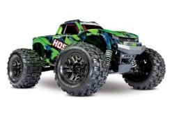 Traxxas Hoss™ 4X4 VXL: 1/10 Scale Monster Truck Green