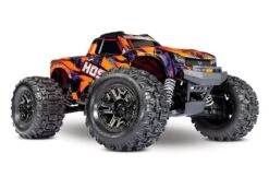 Traxxas Hoss™ 4X4 VXL: 1/10 Scale Monster Truck Orange