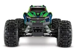 Traxxas Hoss™ 4X4 VXL: 1/10 Scale Monster Truck Green -Remote Control Car Store 90076 4 Hoss 4x4 VXL Frontview GREEN