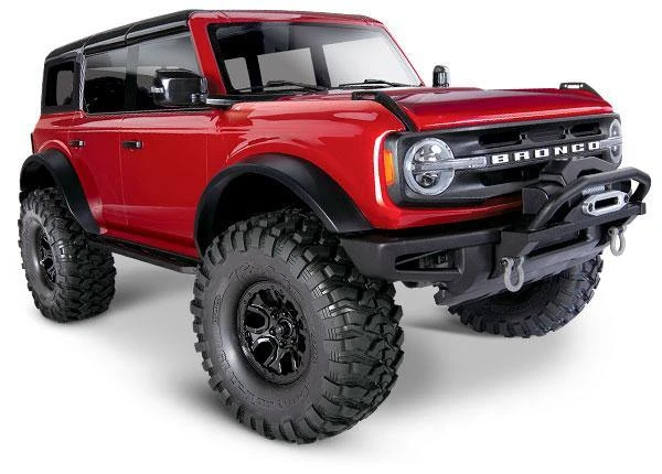 Traxxas TRX-4® Scale And Trail™ Crawler With 2021 Ford Bronco Body: 4WD Electric Truck With TQi Raxxas Link™ Enabled 2.4GHz Radio System 92076-4-RED 1 Traxxas TRX-4® Scale And Trail™ Crawler With 2021 Ford Bronco Body: 4WD Electric Truck With TQi Raxxas Link™ Enabled 2.4GHz Radio System 92076-4-RED