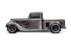Traxxas 93034-4 Factory Five '35 Hot Rod Truck Ready-To-Race -Remote Control Car Store 93034 4 Hot Rod 1935 Truck SILVER Side RtoL