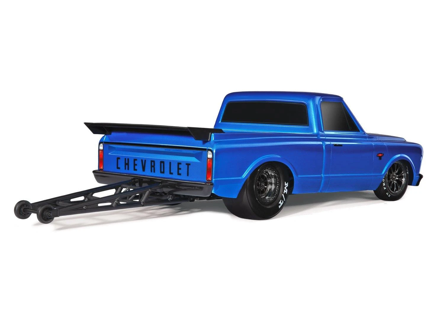 Traxxas 94076-4 1/10 No Prep Drag Truck With 1967 Chevrolet C10 Body (Drag Slash) 9 Traxxas 94076-4 1/10 No Prep Drag Truck With 1967 Chevrolet C10 Body (Drag Slash) - Image 9