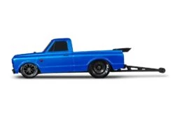 Traxxas 94076-4 1/10 No Prep Drag Truck With 1967 Chevrolet C10 Body (Drag Slash) 34 Traxxas 94076-4 1/10 No Prep Drag Truck With 1967 Chevrolet C10 Body (Drag Slash) -Remote Control Car Store 94076 4 C10 Drag Slash BLUE SIDE RtoL