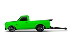 Traxxas 94076-4 1/10 No Prep Drag Truck With 1967 Chevrolet C10 Body (Drag Slash) 35 Traxxas 94076-4 1/10 No Prep Drag Truck With 1967 Chevrolet C10 Body (Drag Slash) -Remote Control Car Store 94076 4 C10 Drag Slash GREEN SIDE RtoL