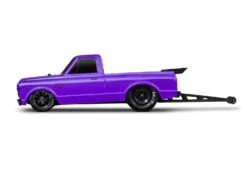 Traxxas 94076-4 1/10 No Prep Drag Truck With 1967 Chevrolet C10 Body (Drag Slash) 36 Traxxas 94076-4 1/10 No Prep Drag Truck With 1967 Chevrolet C10 Body (Drag Slash) -Remote Control Car Store 94076 4 C10 Drag Slash PURPLE SIDE RtoL