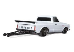 Traxxas 94076-4 1/10 No Prep Drag Truck With 1967 Chevrolet C10 Body (Drag Slash) 31 Traxxas 94076-4 1/10 No Prep Drag Truck With 1967 Chevrolet C10 Body (Drag Slash) -Remote Control Car Store 94076 4 C10 Drag Slash WHITE 3qtr REAR