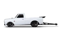 Traxxas 94076-4 1/10 No Prep Drag Truck With 1967 Chevrolet C10 Body (Drag Slash) 37 Traxxas 94076-4 1/10 No Prep Drag Truck With 1967 Chevrolet C10 Body (Drag Slash) -Remote Control Car Store 94076 4 C10 Drag Slash WHITE SIDE RtoL