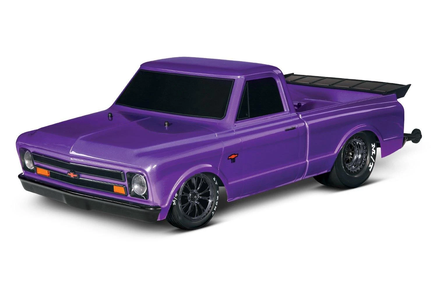 Traxxas 94076-4 1/10 No Prep Drag Truck With 1967 Chevrolet C10 Body (Drag Slash) 5 Traxxas 94076-4 1/10 No Prep Drag Truck With 1967 Chevrolet C10 Body (Drag Slash) - Image 5