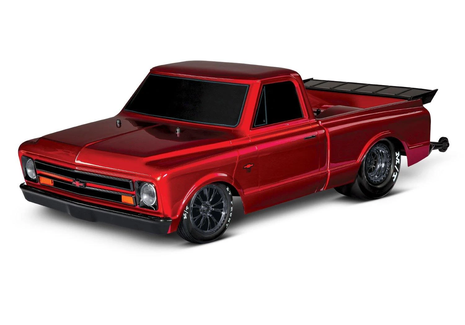 Traxxas 94076-4 1/10 No Prep Drag Truck With 1967 Chevrolet C10 Body (Drag Slash) 1 Traxxas 94076-4 1/10 No Prep Drag Truck With 1967 Chevrolet C10 Body (Drag Slash)