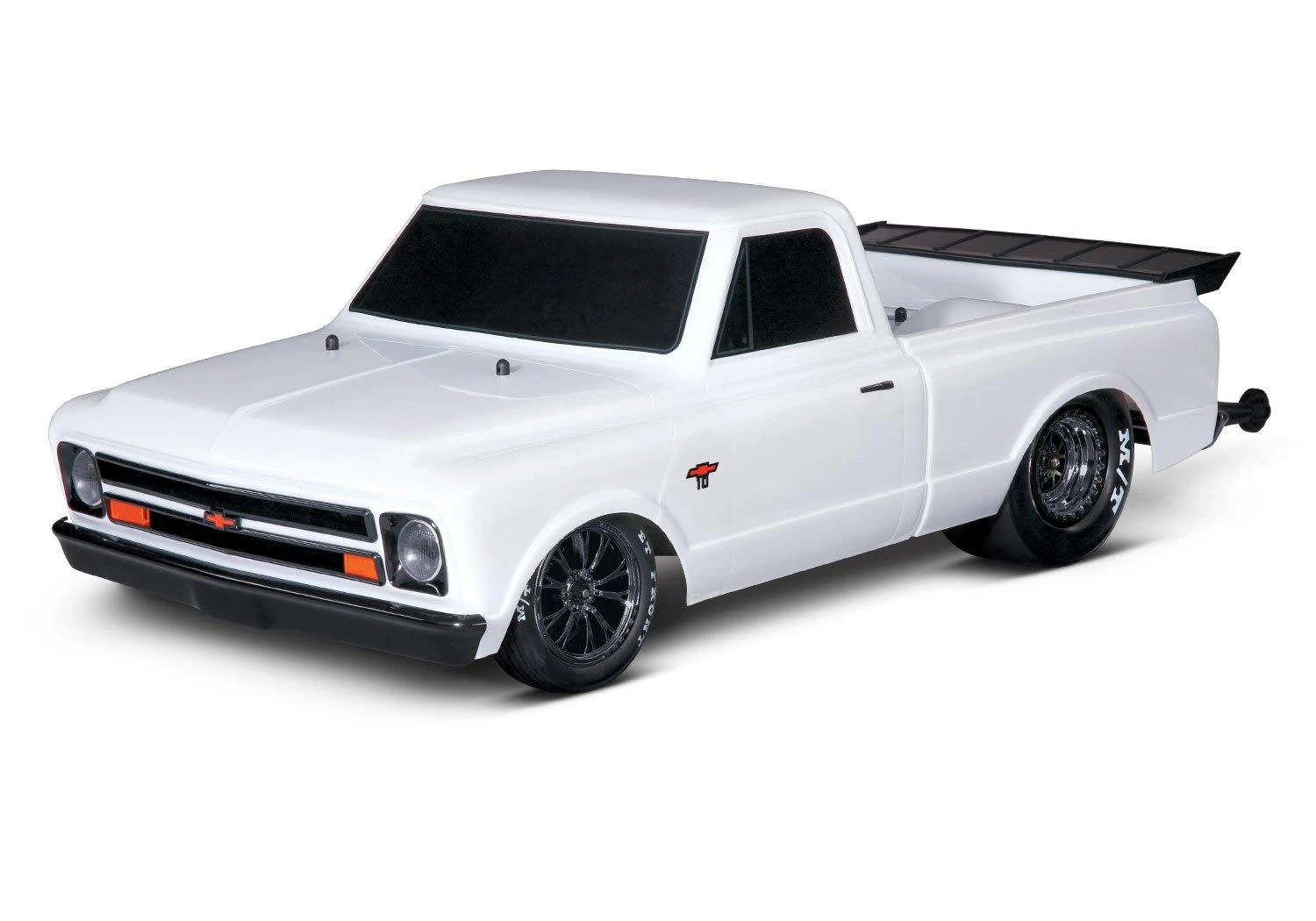 Traxxas 94076-4 1/10 No Prep Drag Truck With 1967 Chevrolet C10 Body (Drag Slash) 6 Traxxas 94076-4 1/10 No Prep Drag Truck With 1967 Chevrolet C10 Body (Drag Slash) - Image 6
