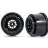 Traxxas 9473 Wheels, Weld Gloss Black (Rear) (2)