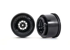 Traxxas 9473 Wheels, Weld Gloss Black (Rear) (2)