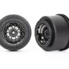 Traxxas 9473X Wheels, Weld Black Chrome (Rear) (2)