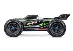 Traxxas Sledge 1/8 Scale 4WD Brushless Electric Monster Truck 33 Traxxas Sledge 1/8 Scale 4WD Brushless Electric Monster Truck -Remote Control Car Store 95076 4 Sledge Side Left GRN