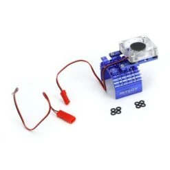 INTEGY Motor Heatsink And Cooling Fan, Blue (HOR-INTC22470BL)