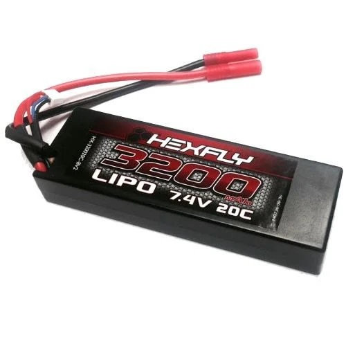 RedCat Racing Hexfly LIPO Battery 2s 3200mAh 20C 7.4V Hardcase HX-320020C-BV2 1 RedCat Racing Hexfly LIPO Battery 2s 3200mAh 20C 7.4V Hardcase HX-320020C-BV2