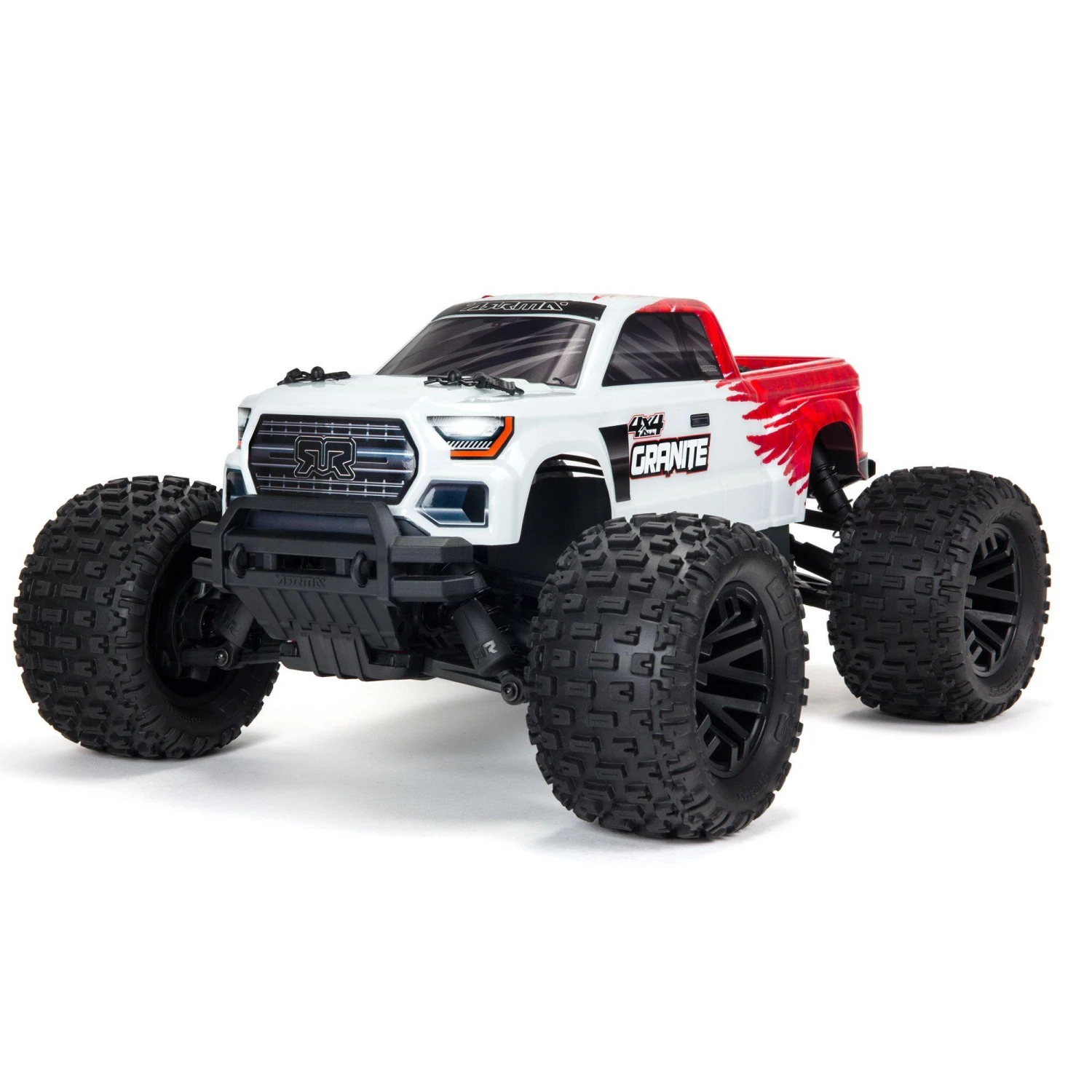 ARRMA GRANITE 4X4 MEGA Brushed 1/10th 4wd MT Red T2 ARA4202V3T2