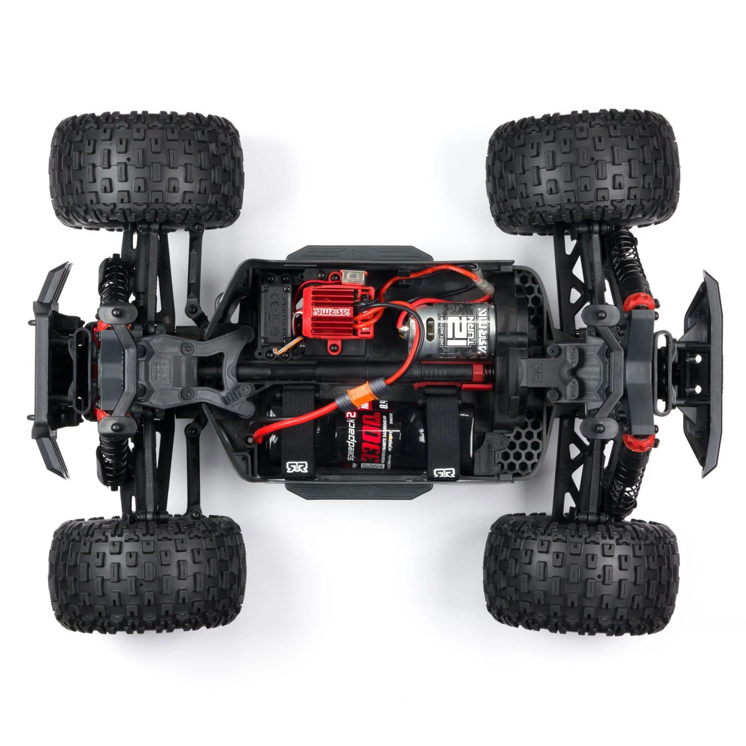ARRMA GRANITE 4X4 MEGA Brushed 1/10th 4wd MT Red T2 ARA4202V3T2 4 ARRMA GRANITE 4X4 MEGA Brushed 1/10th 4wd MT Red T2 ARA4202V3T2 - Image 4
