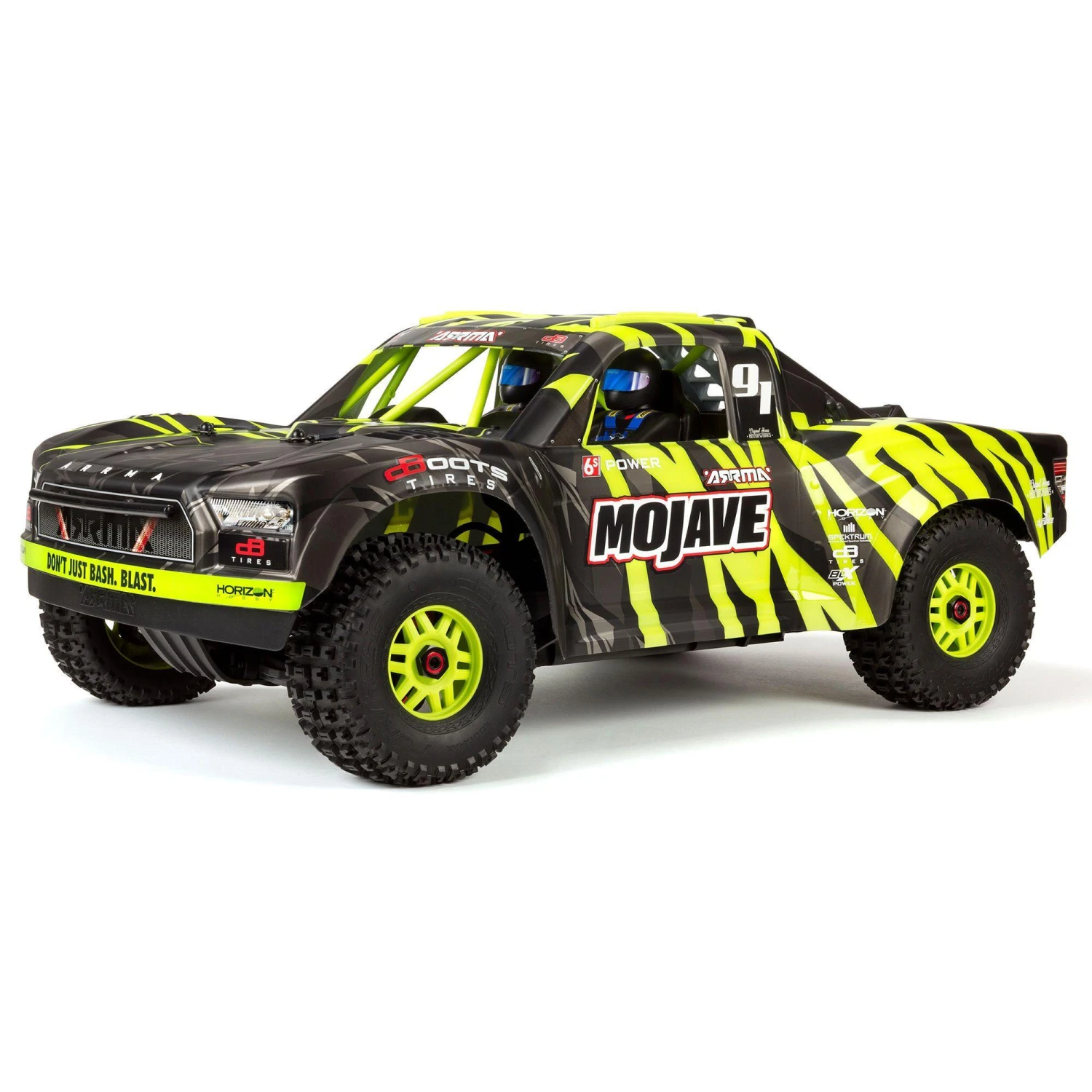 ARRMA MOJAVE 6S 4WD BLX 1/7 Desert Truck RTR Green/Black ARA7604V2T1