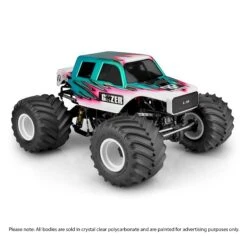 Jconcepts The Gozer Monster Truck Body Clear 12.5" Wheelbase 0427 | JCO0427