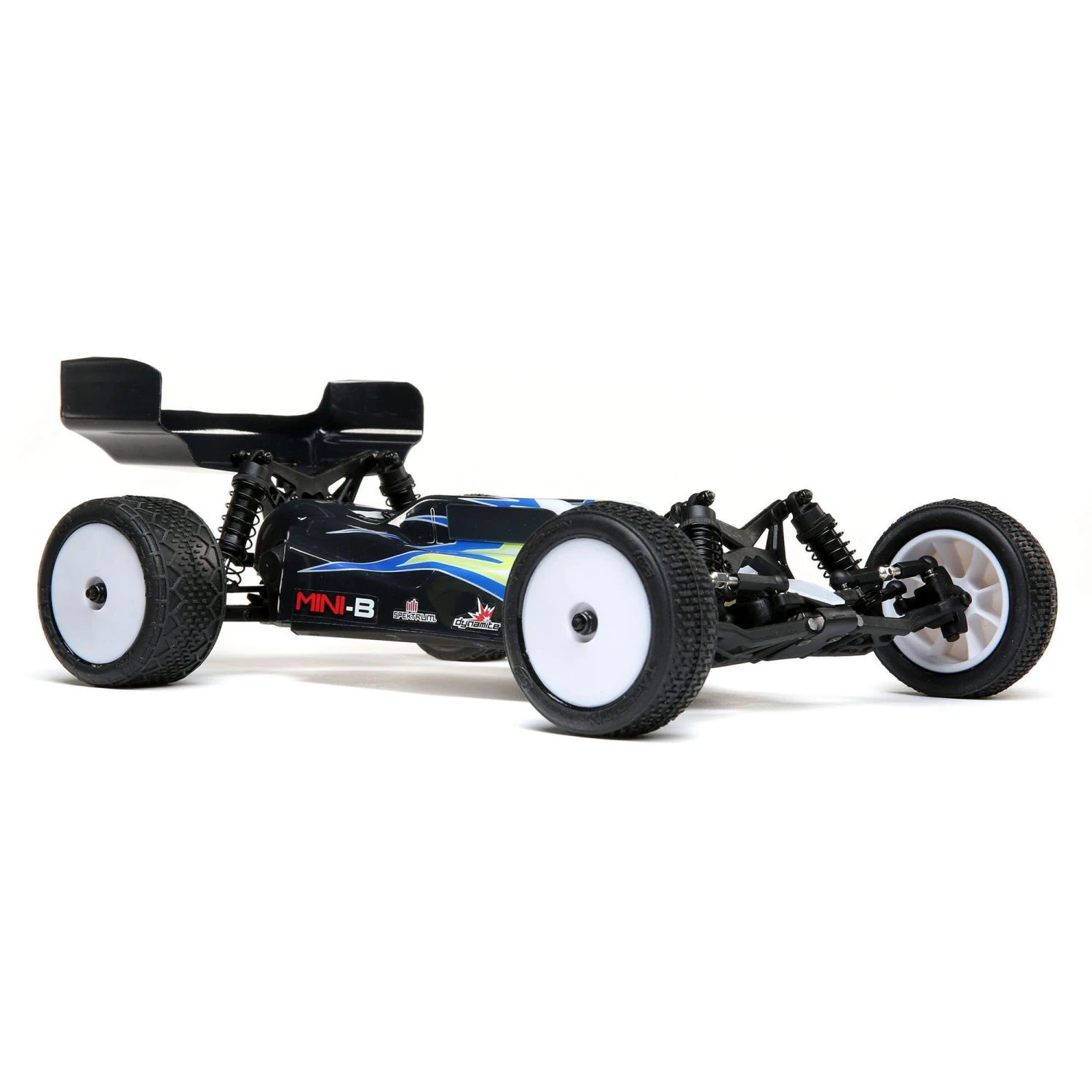 Losi Mini-B Brushed RTR 1/16 2WD Buggy Black/White 4 Losi Mini-B Brushed RTR 1/16 2WD Buggy Black/White - Image 4