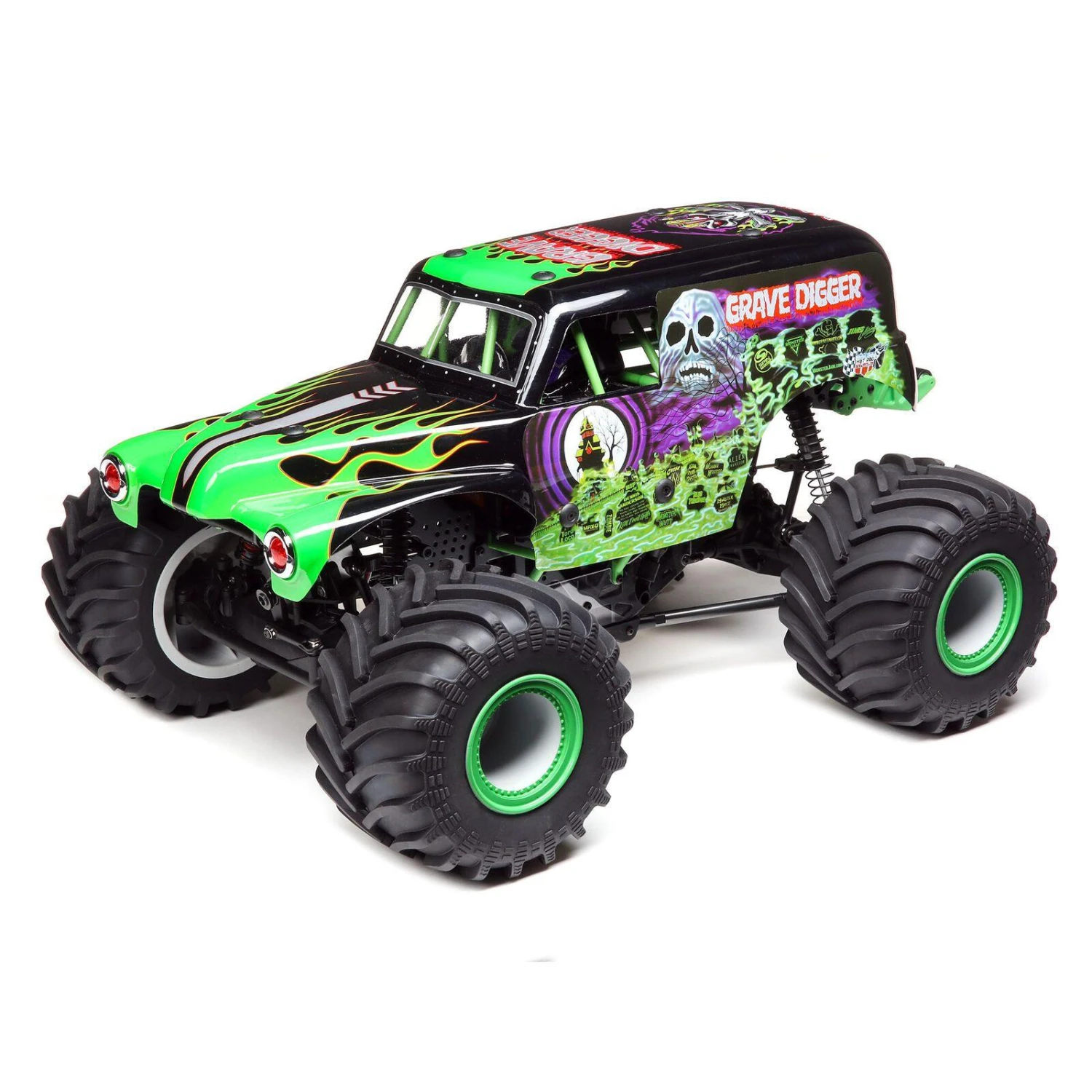 Losi LMT 4WD Solid Axle Monster Truck RTR, Grave Digger LOS04021T1 1 Losi LMT 4WD Solid Axle Monster Truck RTR, Grave Digger LOS04021T1