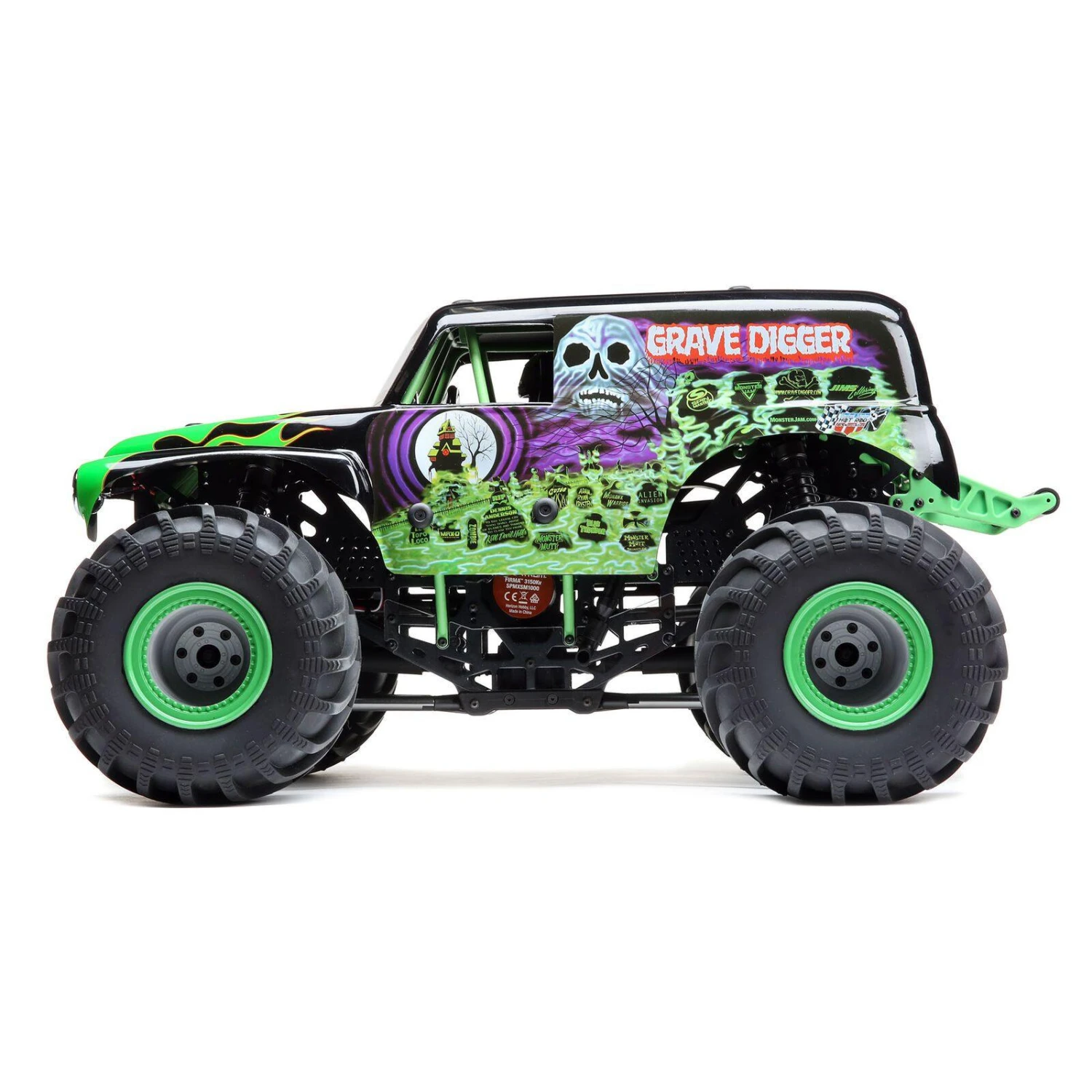 Losi LMT 4WD Solid Axle Monster Truck RTR, Grave Digger LOS04021T1 3 Losi LMT 4WD Solid Axle Monster Truck RTR, Grave Digger LOS04021T1 - Image 3