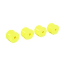 Losi FR/RR Wheel, Yellow (4) Fits Losi Mini-T 2.0 LOS41011