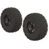 ARRMA Dboots 'Fortress SC' Tire Set Glued Gun Metal (2) ARA550087