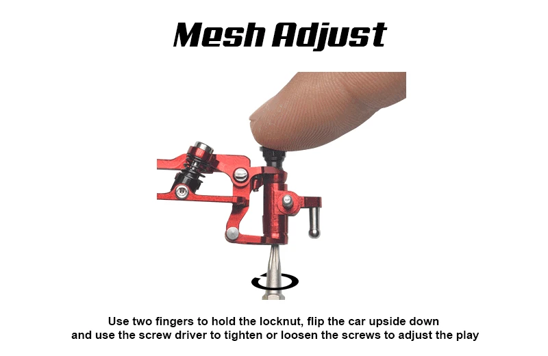 Nexx Racing V-Line Front Suspension System (RED) NX-027 3 Nexx Racing V-Line Front Suspension System (RED) NX-027 - Image 3