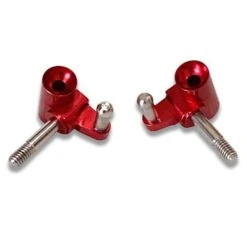 Nexx Racing Aluminum Low Down Knuckle Set For V-LINE (RED) NX-089