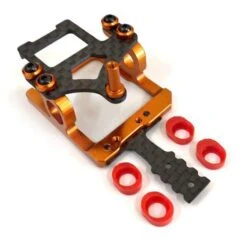 NEXX Racing Precision CNC 7075 Square Motor Mount For 90-94mm RM (ORANGE) NX-104