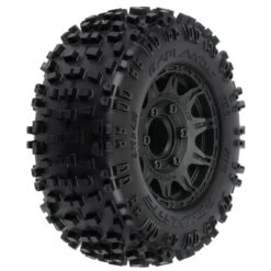 Pro-Line Badlands 2.8" MTD Raid Black 6x30 F/R PRO117310