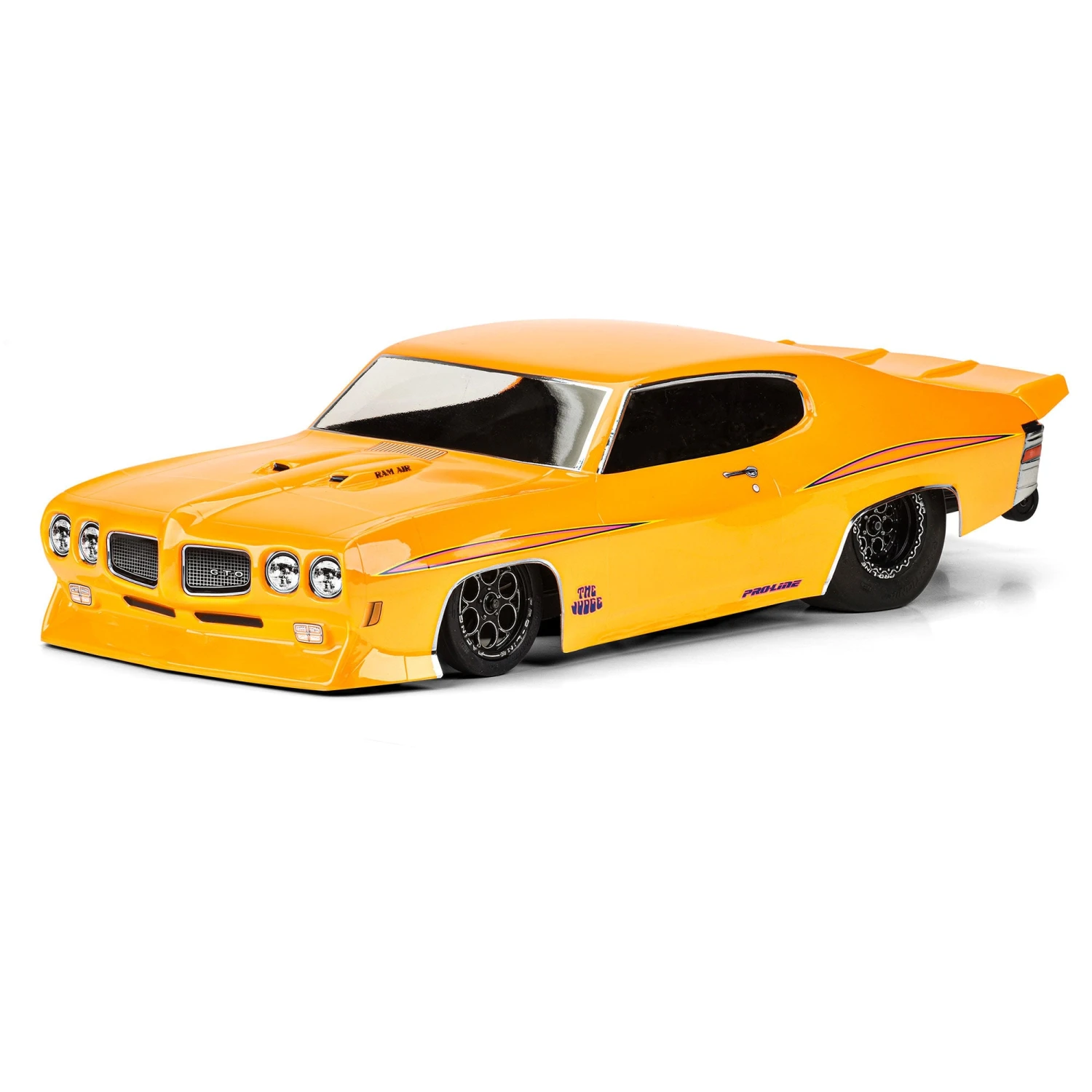 Pro-Line 1970 Pontiac GTO Judge 1/10 No Prep Drag Racing Body (Clear) PRO358800 2 Pro-Line 1970 Pontiac GTO Judge 1/10 No Prep Drag Racing Body (Clear) PRO358800 - Image 2