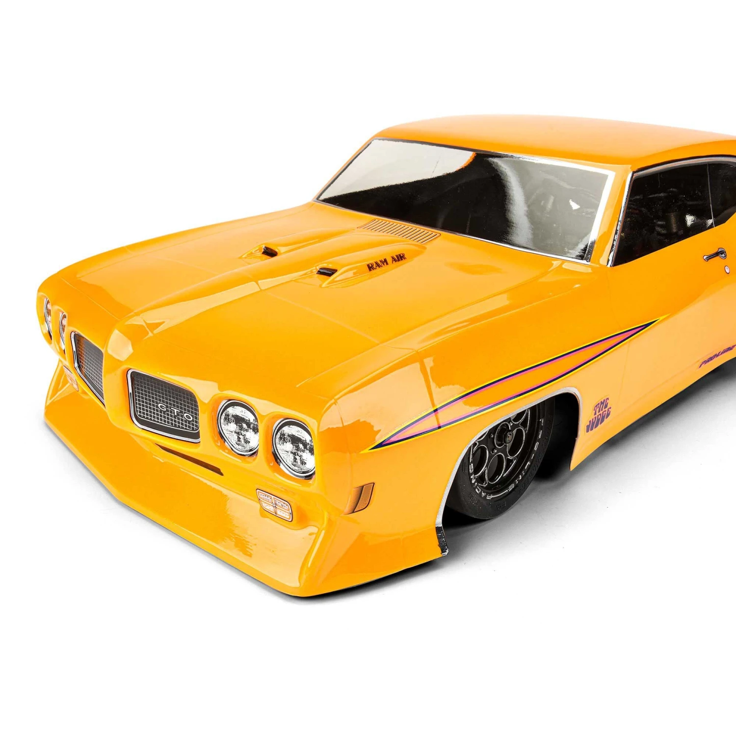 Pro-Line 1970 Pontiac GTO Judge 1/10 No Prep Drag Racing Body (Clear) PRO358800 5 Pro-Line 1970 Pontiac GTO Judge 1/10 No Prep Drag Racing Body (Clear) PRO358800 - Image 5