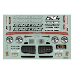 Pro-Line 1970 Pontiac GTO Judge 1/10 No Prep Drag Racing Body (Clear) PRO358800 17 Pro-Line 1970 Pontiac GTO Judge 1/10 No Prep Drag Racing Body (Clear) PRO358800 -Remote Control Car Store PRO358800 A8 V4VSEZVS