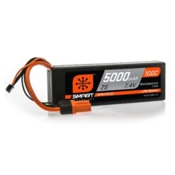 Spektrum Spectrum 5000mAh 2S 7.4V 100C Smart LiPo Hardcase IC5 SPMX50002S100H5