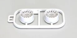 Kyosho (MZH131W-W2) Multi Wheel II W/Offset 2.0 (White/RE30/2pcs)