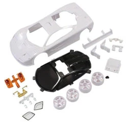 Kyosho Mini-Z MR03-MM McLaren F1 LM White Body Set (w/Wheel) MZN181
