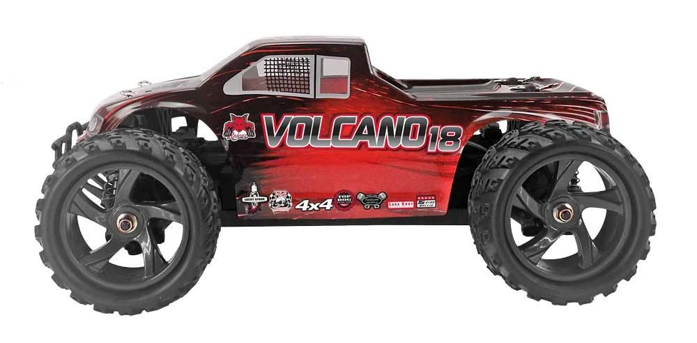 Redcat Racing Volcano-18 V2 1/18 Scale Electric Truck Red 5 Redcat Racing Volcano-18 V2 1/18 Scale Electric Truck Red - Image 5
