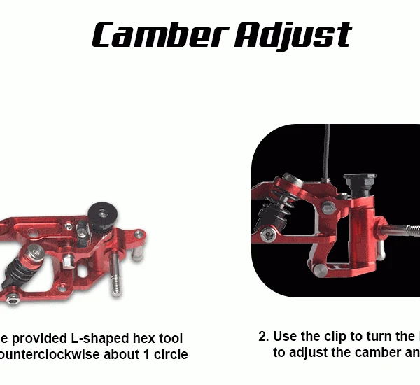 Nexx Racing V-Line Front Suspension System (RED) NX-027 4 Nexx Racing V-Line Front Suspension System (RED) NX-027 - Image 4