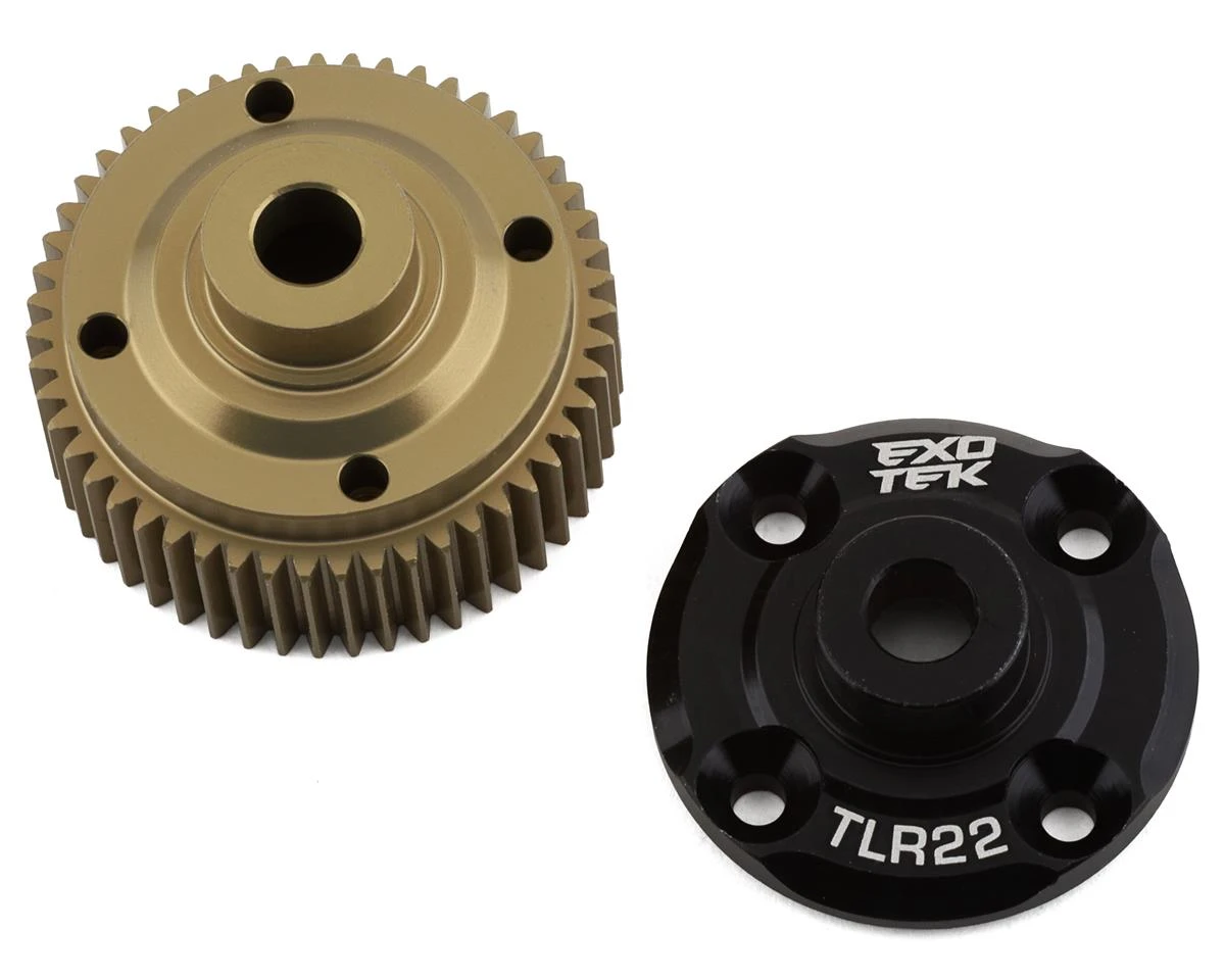 Exotek TLR 22 5.0 Aluminum Differential Gear Case EXO2089 1 Exotek TLR 22 5.0 Aluminum Differential Gear Case EXO2089