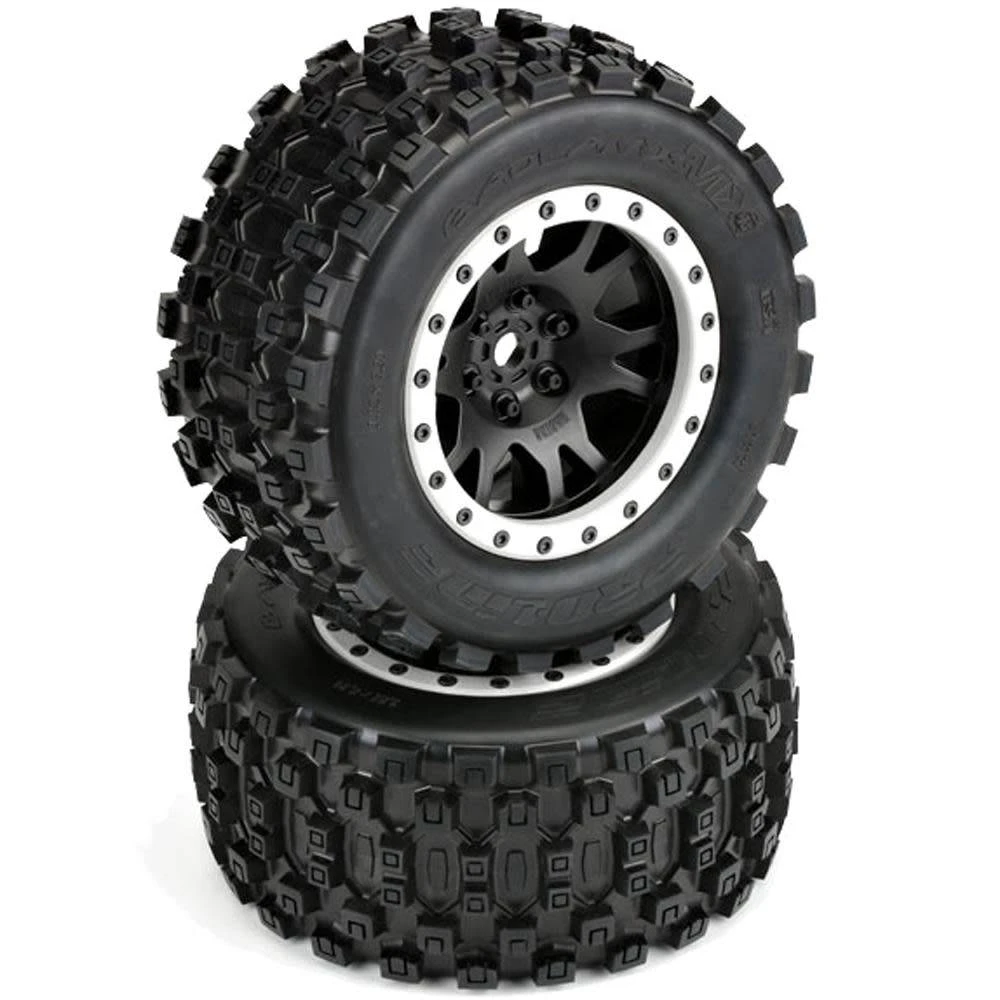 Pro-Line Badlands MX43 Pro-Loc All Terrain Tires Mounted 3 Pro-Line Badlands MX43 Pro-Loc All Terrain Tires Mounted - Image 3