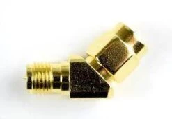 Adapter SMA Male To SMA Female 45 Degree Adapter