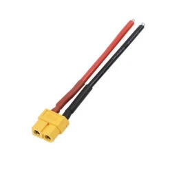 ExcelRC XT60 Female With 10cm Pigtail 14AWG Stripped And Tinned