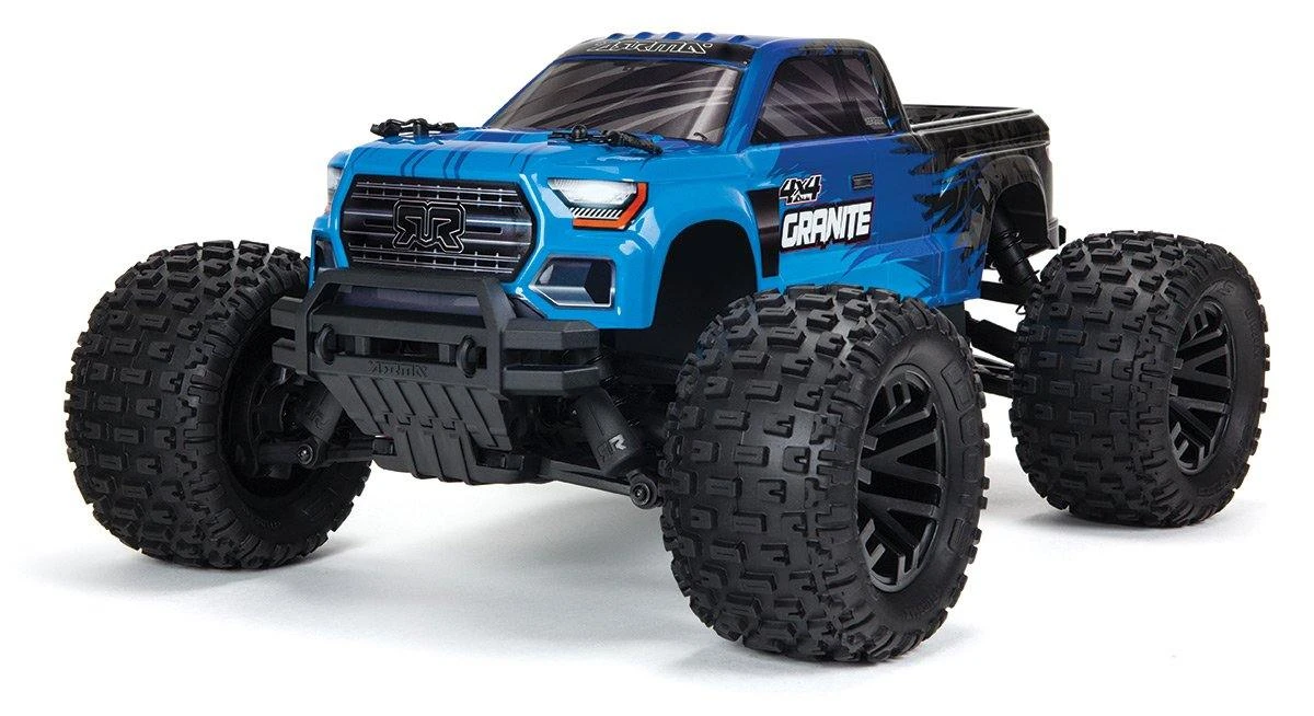 ARRMA GRANITE 4X4 MEGA Brushed 1/10th 4wd MT Blue T1 ARA4202V3T1