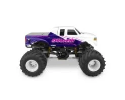 JConcepts 1993 Ford F-250 Super Cab Monster Truck Body W/Racerback 1 (Clear) JCO0326