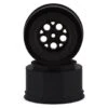 JConcepts Coil Mambo Street Eliminator Rear Drag Racing Wheels (Black) (2) W/12mm Hex 3409B