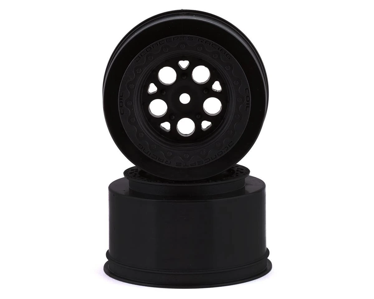 JConcepts Coil Mambo Street Eliminator Rear Drag Racing Wheels (Black) (2) W/12mm Hex 3409B 1 JConcepts Coil Mambo Street Eliminator Rear Drag Racing Wheels (Black) (2) W/12mm Hex 3409B